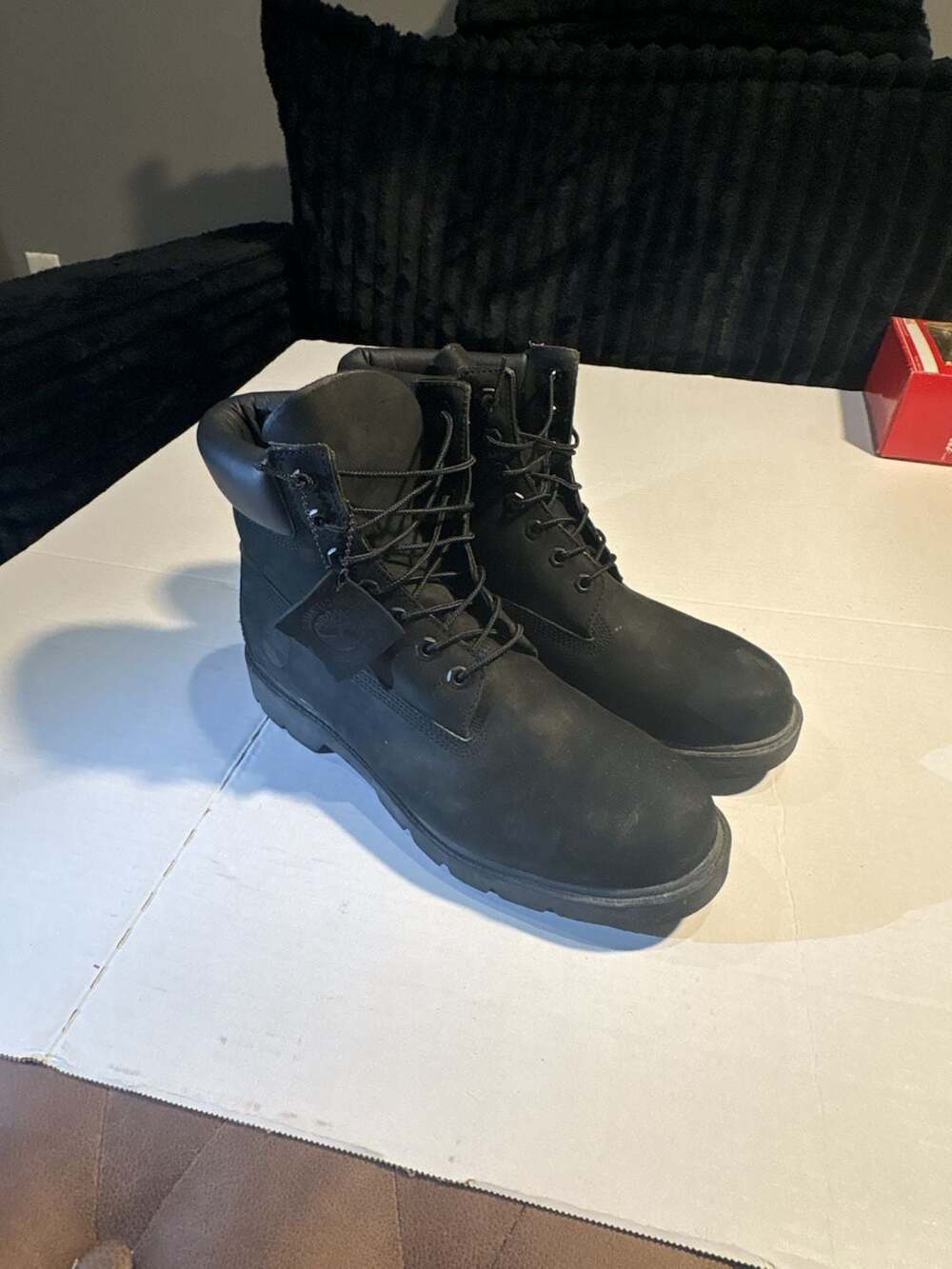 Timberland 6-Inch Premium Waterproof Boots Black Size 11 M